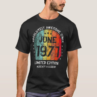 Absolut Phantastisch seit Juni 1971 T-Shirt