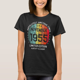 Absolut Phantastisch seit November 1955 Mann Frau  T-Shirt