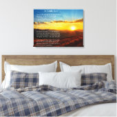 Absolut schönes Gedicht der Beerdigung Leinwanddruck (Insitu (Schlafzimmer))