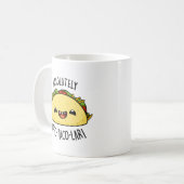 Absolut Spec-Taco-Lar Funny Taco Pun Kaffeetasse (Vorderseite Links)