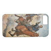 Absolut Sure: ein US-Kavallerie-Soldat in den Case-Mate iPhone Hülle (Rückseite (Horizontal))