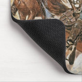 Absolut Sure: ein US-Kavallerie-Soldat in den Mousepad (Ecke)