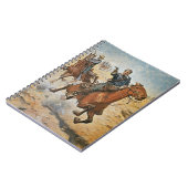 Absolut Sure: ein US-Kavallerie-Soldat in den Notizblock (Linke Seite)