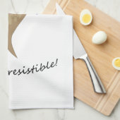 absolut unwiderstehlich geschirrtuch (Viertel Falte)