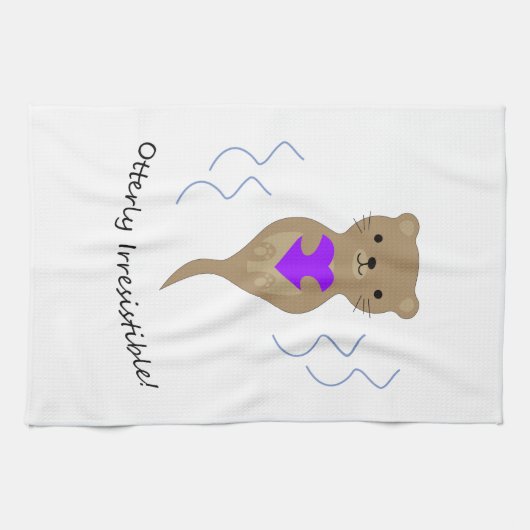 absolut unwiderstehlich geschirrtuch (Horizontal)