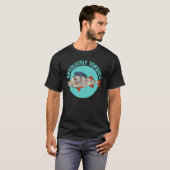 Absolut verdrehter Fisch-Angler 2 T-Shirt (Vorne ganz)