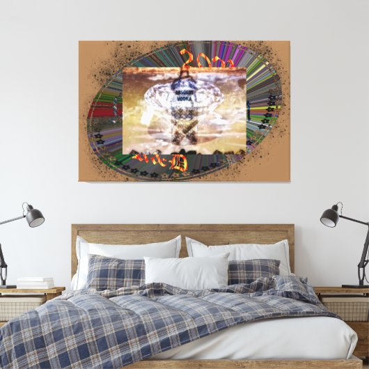 Absolut Vodka Leinwanddruck (Insitu (Schlafzimmer))
