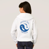 Absolute Blue Hoodie (Schwarz voll)