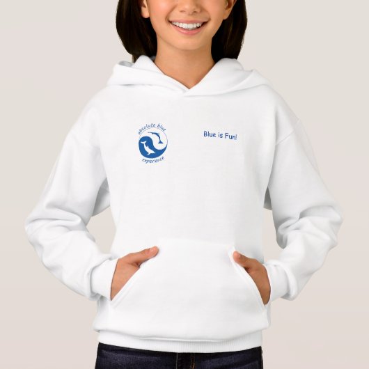 Absolute Blue Hoodie (Vorderseite)