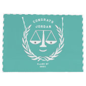 Absolute Jurastudentin Große Geschenktüte (Rückseite)