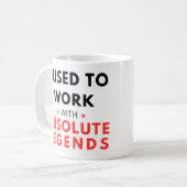 Absolute Legenden Kaffeetasse (Vorderseite Links)