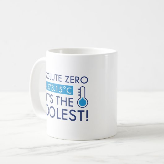 Absolute Null Kaffeetasse (Vorderseite Links)