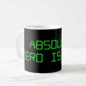 Absolute Null Kaffeetasse (Vorderseite Links)