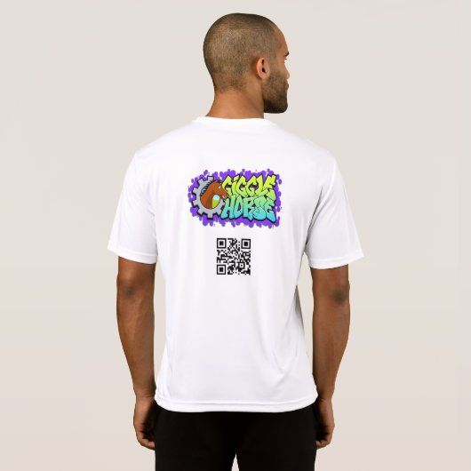 Absolute Null-T - Shirt mit QR-Code (Schwarz voll)