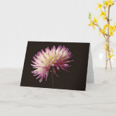 absolute Schönheit Karte (Gelbe Blume)