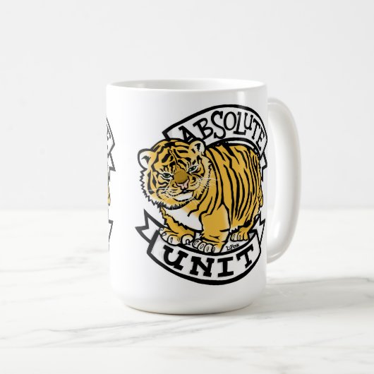 Absolute Tassen-(große) Einheit Kaffeetasse (VorderseiteRechts)