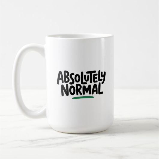Absolutely Normal Kaffeetasse (Links)