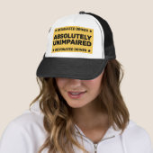 Absolutely Unimpaired™ Trucker-Mütze Truckerkappe (Beispiel)