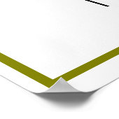 Absoluter Wert Math Poster (Ecke)