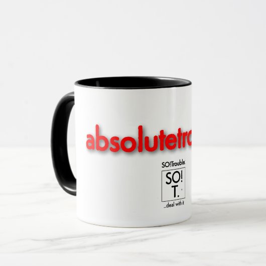 absolutetrouble! Tasse (Vorderseite Links)