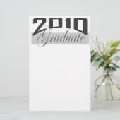 Absolvent 2010 briefpapier (Stehend Vorderseite)