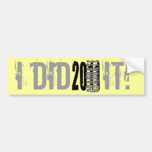 ABSOLVENT 2011 AUTOAUFKLEBER