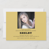 Absolvent 2019 handgeschriebenes | 2 einladung (Rückseite)