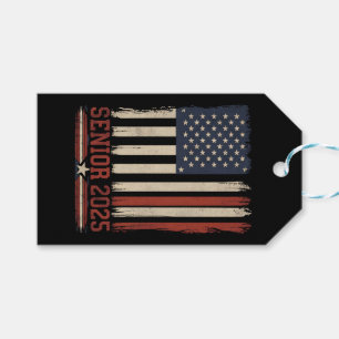 Absolvent 2025 Amerikanische Flagge USA Abschlussk Geschenkanhänger
