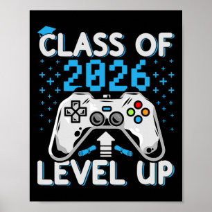 Absolvent 2026 Abschluss-Videospiel Cl Von 2026 Ga Poster