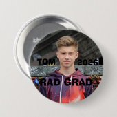 ABSOLVENT 2026 FOTO GROSSER BUTTON (Vorne & Hinten)