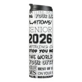 Absolvent 2026 thermosbecher (Nach rechts gedreht)