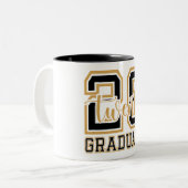 Absolvent 2026 zweifarbige tasse (Vorderseite Links)