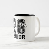 Absolvent 2026 zweifarbige tasse (VorderseiteRechts)