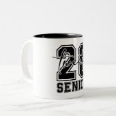 Absolvent 2026 zweifarbige tasse (Vorderseite Links)