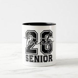 Absolvent 2026 zweifarbige tasse