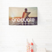 Absolvent 20XX Retro Cool einfaches Jahr Banner (InSitu)