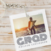 Absolvent 20XX Retro Cool einfaches Jahr Schlüsselanhänger