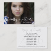 Absolvent 271 Bleibe in Touch Personal Telefonnummerkarte (Vorne/Hinten)