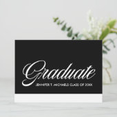 Absolvent Ankündigung (Stehend Vorderseite)