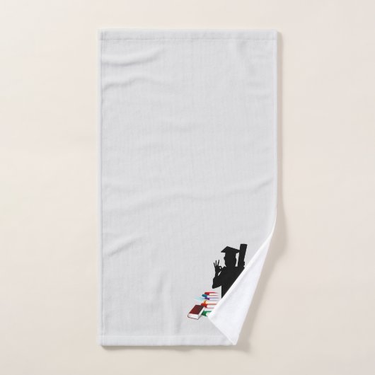 Absolvent Badhandtuch Set (Handtuch)