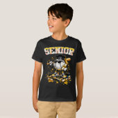 Absolvent Baseball-Tropfeiscreme-Junge-Abschluss T-Shirt (Vorne ganz)