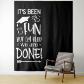 Absolvent | Been Glad's Done Background Wandteppich (Beispiel)