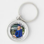 Absolvent | Benutzerdefinierter Personalisierter A Schlüsselanhänger (Vorne)