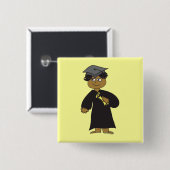 Absolvent Button (Vorne & Hinten)