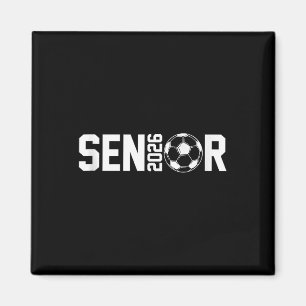 Absolvent Cl of 2026 Senior Soccer Player Graduati Magnet
