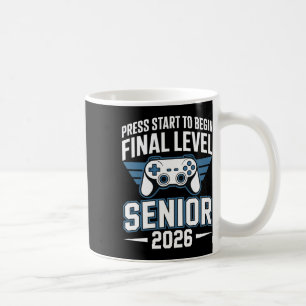 Absolvent Cl Von 2026 Zurück Zur Schule Gamer Abso Kaffeetasse