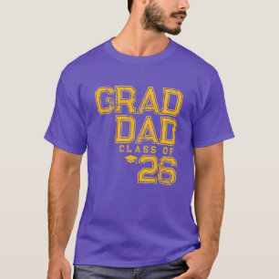 Absolvent Dad   Abschlussjahrgang 2026 T-Shirt