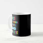 Absolvent der 6. Klasse der Grundschule 2025 - Gam Kaffeetasse (Vorderseite Links)