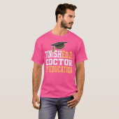 Absolvent der Bildung Doktor T-Shirt (Vorne ganz)