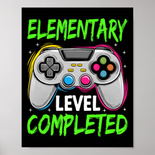 Absolvent der Grundstufe Complete Gamer Cl von 202 Poster